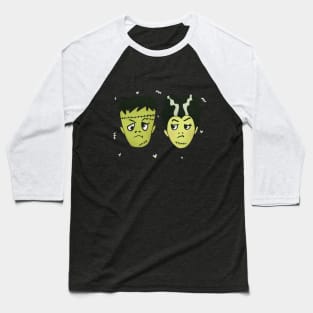 Franken Couple Baseball T-Shirt